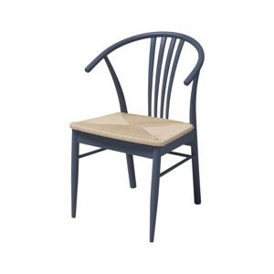 Szare krzesło do jadalni z drewna brzozowego Interstil York