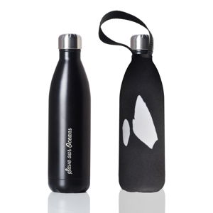Podróżna butelka termiczna z pokrowcem BBBYO Black Orca, 750 ml