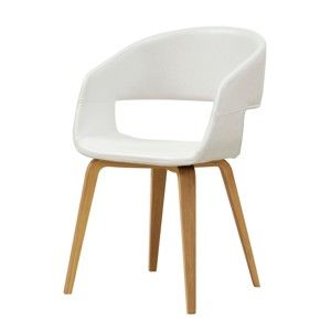 Białe krzesło do jadalni Interstil Nova Nature