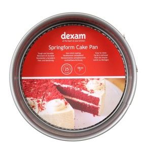 Okrągła forma do pieczenia tortu z warstwą nieprzywierającą Dexam Springform Cake, ø 18 cm