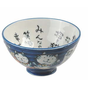 Niebieska porcelanowa miska Tokyo Design Studio Kawaii, 250 ml