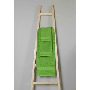 Komplet 3 zielonych bawełnianych ręczników My Home Plus Relax