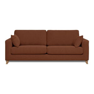Sofa ciemnopomarańczowa 234 cm Faria - Scandic