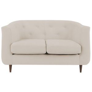 Kremowa sofa 2-osobowa Kooko Home Love