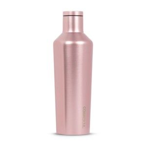 Butelka podróżna ze stali nierdzewnej w kolorze różowego złota Corkcicle Canteen, 470 ml