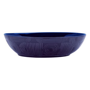 Ciemnoniebieska ceramiczna miska do serwowania Arc – Maxwell & Williams