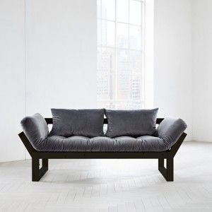 Wielofunkcyjna sofa Karup Edge Black/Velvet Gray