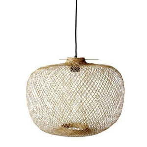 Lampa wisząca z bambusu Bloomingville Nature, ø 42 cm