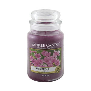 Świeca zapachowa Yankee Candle Verbena, czas palenia 110–150 godzin