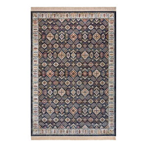 Ciemny dywan z domieszką bawełny Nouristan, 95x140 cm