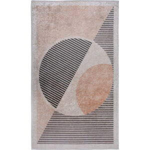 Beżowy dywan odpowiedni do prania 120x160 cm – Vitaus