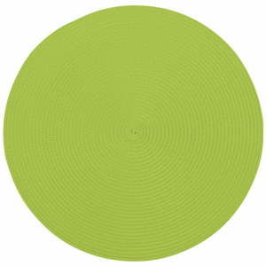 Zielona okrągła mata stołowa Tiseco Home Studio Round, ø 38 cm