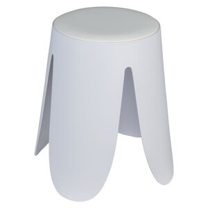 Biały plastikowy stołek Comiso – Wenko