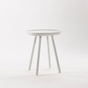 Biały stolik z litego drewna EMKO Naïve Small