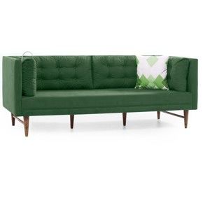 Zielona sofa 3-osobowa Balcab Home Eva