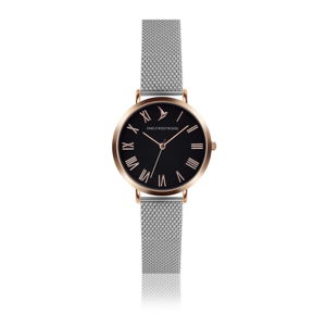 Zegarek damski z bransoletką ze stali nierdzewnej w srebrnym kolorze Emily Westwood Go