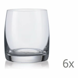 Zestaw 6 szklanek do whisky Crystalex Ideal, 290 ml