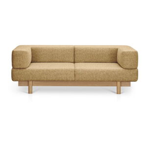 Jasnożółta sofa 200 cm Alchemist – EMKO