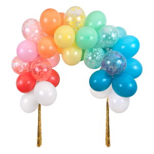 Dodatki na przyjęcia zestaw 40 szt. Rainbow Balloon Arch – Meri Meri