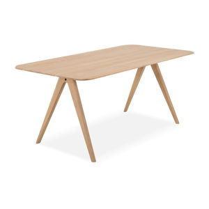 Stół z drewna dębowego Gazzda Ava, 180 x 90 cm