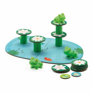 Gra zręcznościowa Djeco Lilie wodne i żabki