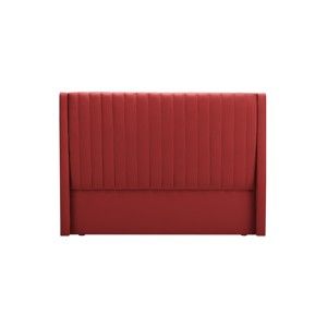 Czerwony zagłówek łóżka Cosmopolitan design Dallas, 180x120 cm