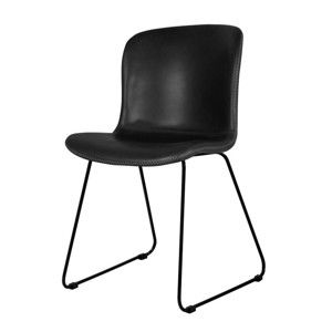 Czarne krzesło do jadalni Interstil Story