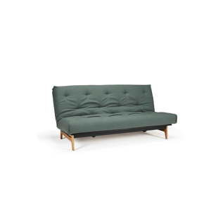 Zielona rozkładana sofa Innovation Aslak Elegance Green, 81x200 cm