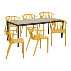 Komplety stołów i krzeseł ogrodowych