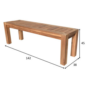 Drewniana ławka ogrodowa Bill – Rojaplast