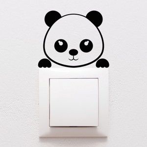 Naklejka Ambiance Panda Plug