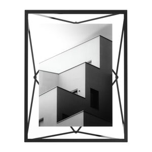 Czarna metalowa ramka stojąca/ścienna 23x18 cm Prisma – Umbra