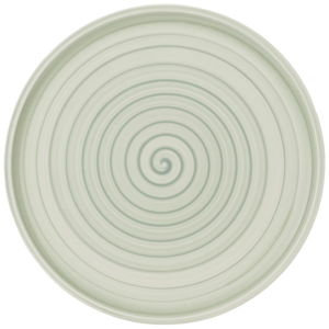 Zielono-biały porcelanowy talerz Villeroy & Boch Artesano Nature, 32 cm