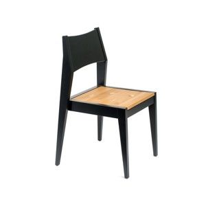 Krzesło do jadalni z drewna sosnowego Askala Bias