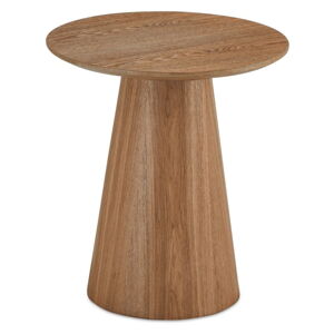 Naturalny stolik w dekorze dębu ø 45 cm Tango – Furnhouse