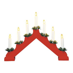 Czerwona dekoracja świetlna ze świątecznym motywem Ola – Markslöjd