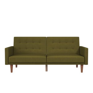 Zielona sofa rozkładana 200 cm Wimberly – Queer Eye