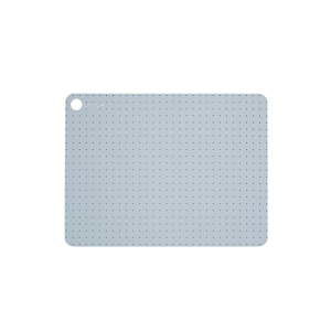 Komplet 2 wzorowanych silikonowych mat stołowych OYOY Dot