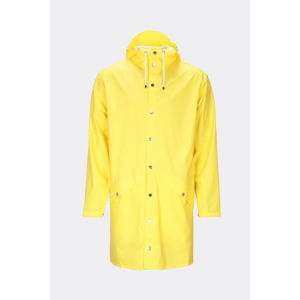 Żółta kurtka unisex o wysokiej wodoodporności Rains Long Jacket, rozm. L/XL