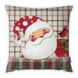 Poszewka na poduszkę Vitaus Christmas Period Santa, 43x43 cm