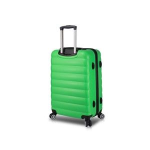 Zielona walizka na kółkach z USB My Valice COLORS RESSNO Large Suitcase