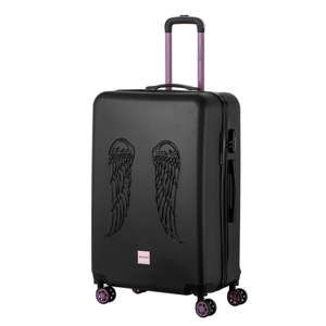 Czarna walizka Berenice Wingy, 107 l
