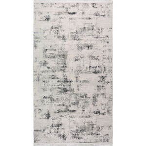 Szary/kremowy dywan odpowiedni do prania 80x300 cm Gri – Vitaus