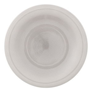 Biało-szary porcelanowy talerz Like by Villeroy & Boch, 28,5 cm