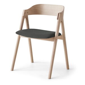 Czarno-naturalne krzesło z drewna dębowego Mette – Hammel Furniture