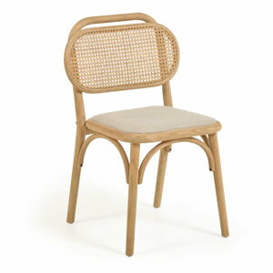 Naturalne krzesło z litego drewna dębowego Doriane – Kave Home
