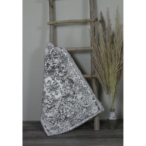 Szara bawełniany dywanik łazienkowy My Home Plus Relax, 60x90 cm