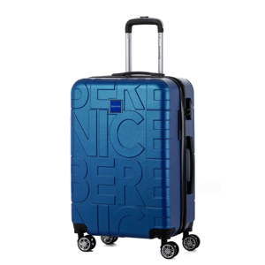 Niebieska walizka Berenice Typo, 71 l