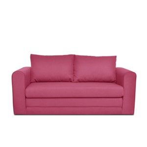 Fuksjowa 3-osobowa sofa rozkładana Cosmopolitan design Honolulu