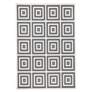 Szaro-biały dywan Hanse Home Mono, 140x200 cm